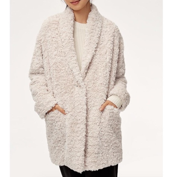 Wilfred Free Plush Jacket - Picture 2 of 4